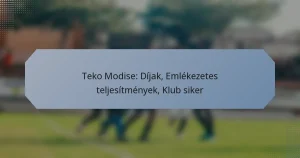 Teko Modise: Díjak, Emlékezetes teljesítmények, Klub siker